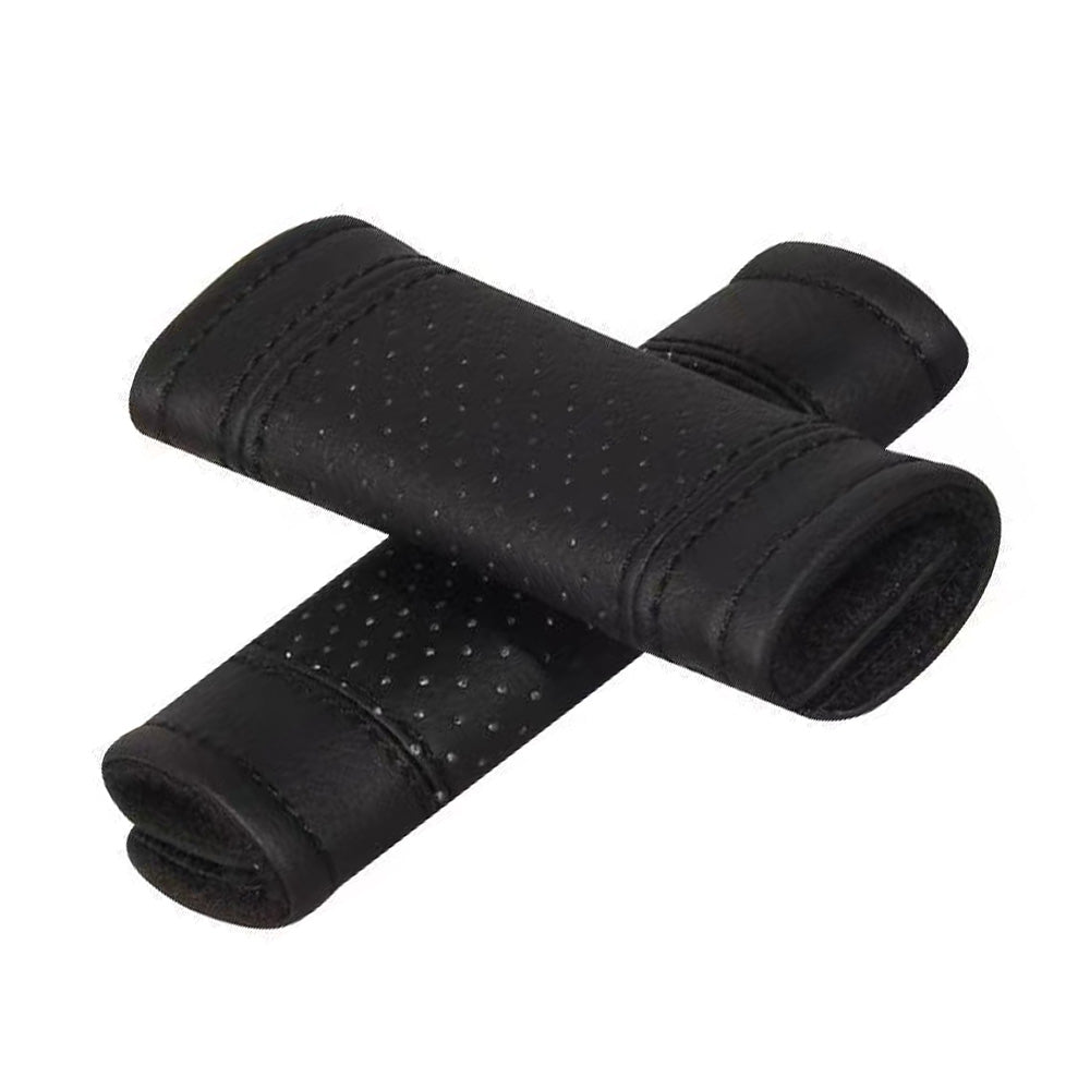 2pcs Universal Car Accessories Faux Leather Door Handle Cover Soft Car Handle