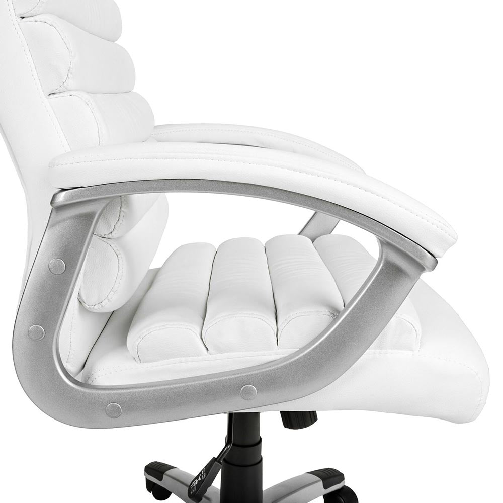 Premium boss swivel chair, 2 colors - white